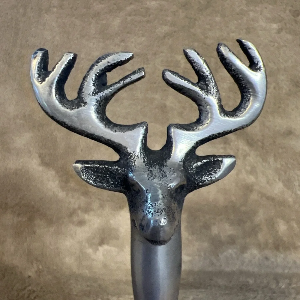 Deer Stag Head Metal Bottle Opener - 7‎ 1/4